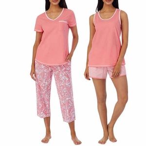 Carole Hochman Cotton 4pc Pajama Set